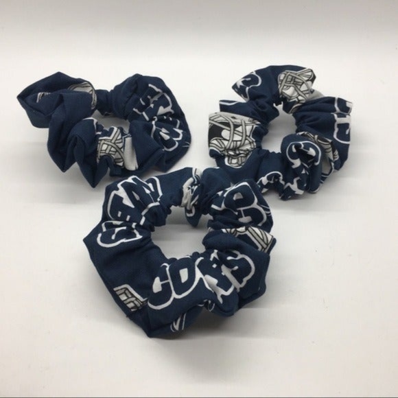 handmade Accessories - Dallas Cowboys Scrunchies 3